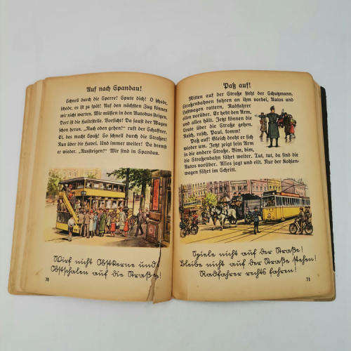 Hirt`s Berliner Fibel Nazi German 1939 Propaganda