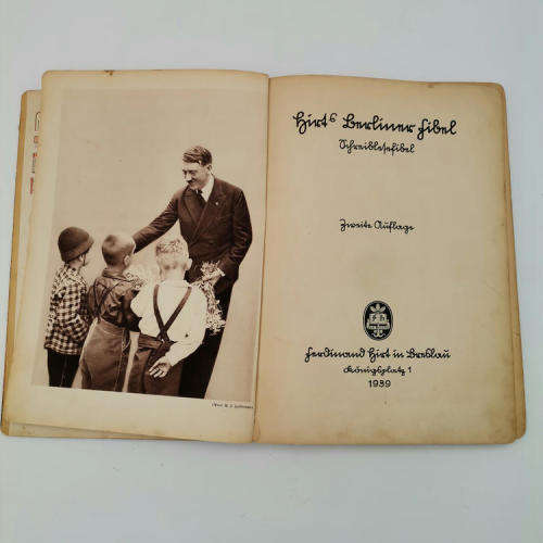 Hirt`s Berliner Fibel Nazi German 1939 Propaganda