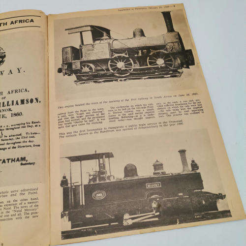 1964 Booklet - The story of the South African Railways - needs attention