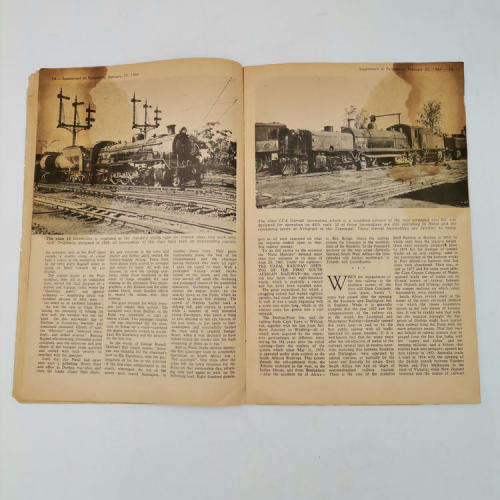 1964 Booklet - The story of the South African Railways - needs attention