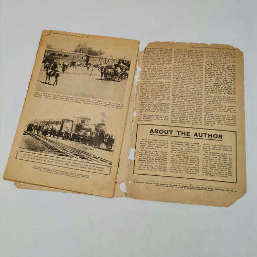 1964 Booklet - The story of the South African Railways - needs attention