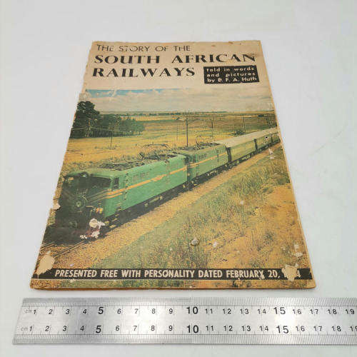 1964 Booklet - The story of the South African Railways - needs attention