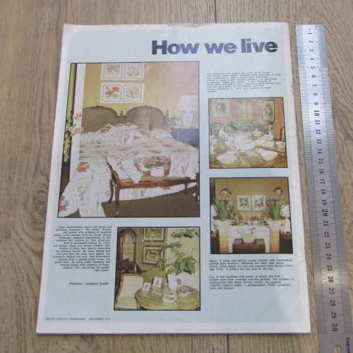 Lot of 7 Suid Afrikaanse Panorama books - 1976 to 1979 - Afrikaans and English