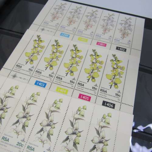 Stamp album with over 400 mint stamps of Transkei, Venda, SWA, SA, Bophuthatswana