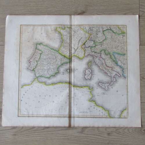 Original 1830`smap of Europe exhibiting its present political divisions published WM. Lizars
