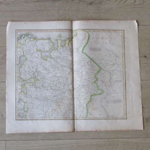 Original 1830`smap of Europe exhibiting its present political divisions published WM. Lizars