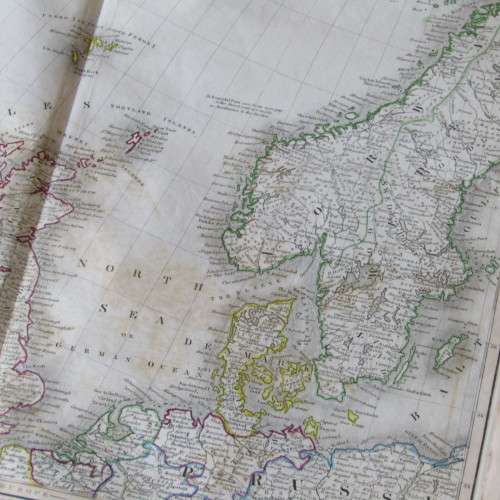 Original 1830`smap of Europe exhibiting its present political divisions published WM. Lizars