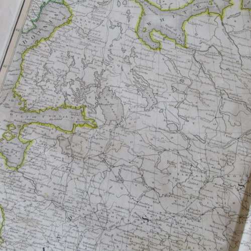Original 1830`smap of Europe exhibiting its present political divisions published WM. Lizars