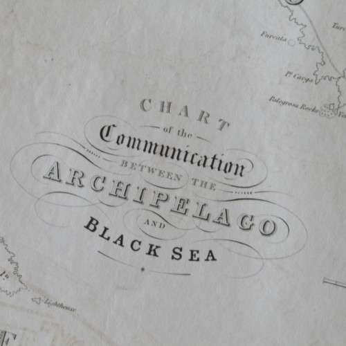 Original 1830`s map of Russian Empire published WM. Lizars, Edinburgh - 2 piece map