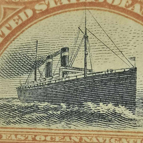 USA - SG 305 Ten Cent mint stamp - hinged