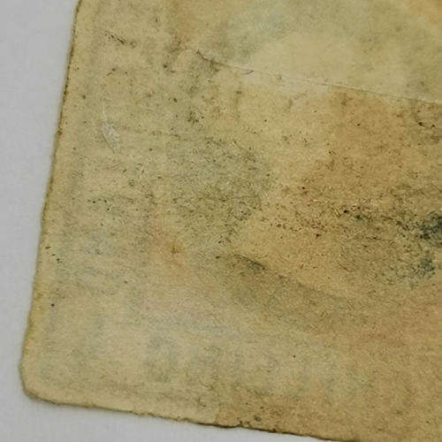 Heligoland ½ Schilling mint stamp - SG 1 - rouletted - book value R15000