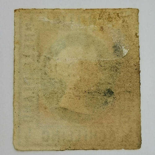 Heligoland ½ Schilling mint stamp - SG 1 - rouletted - book value R15000