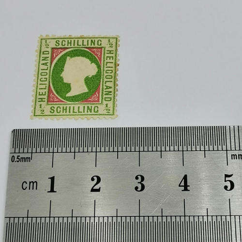 Heligoland ½ Schilling mint stamp - SG 6 - Book value R4000