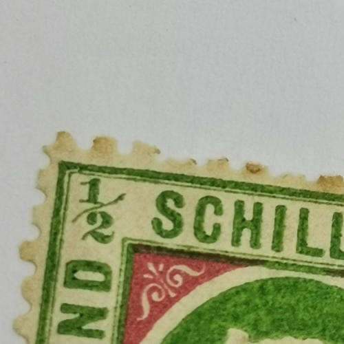 Heligoland ½ Schilling mint stamp - SG 6 - Book value R4000