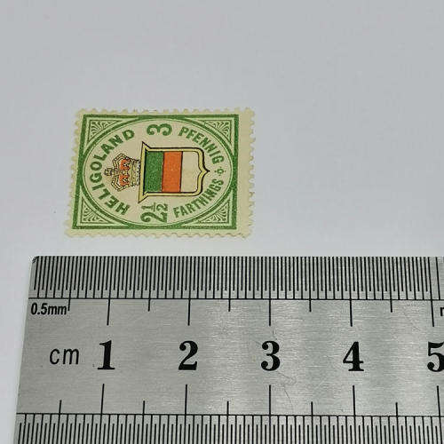 Heligoland 3 Pfenning mint stamp - SG 12 - Book value R4500