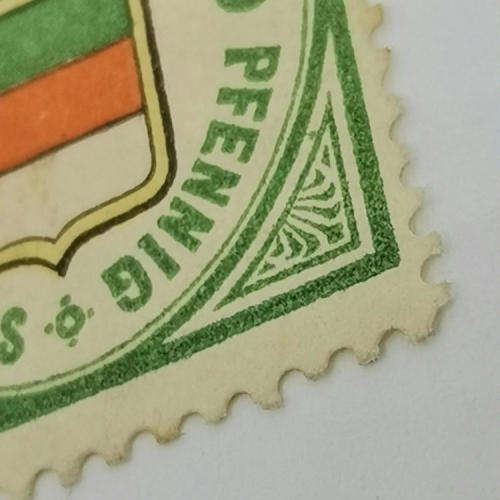 Heligoland 3 Pfenning mint stamp - SG 12 - Book value R4500