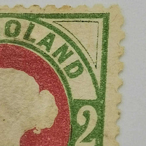 Heligoland 2 Pfennig mint stamp - SG 11