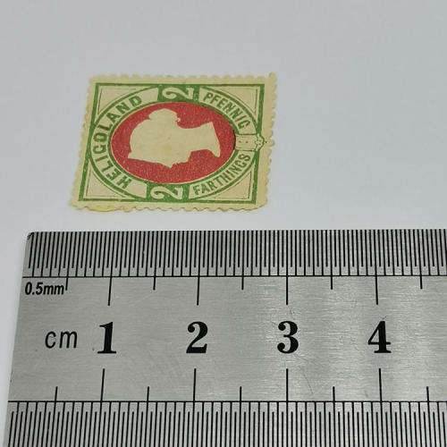 Heligoland 2 Pfennig mint stamp - SG 11