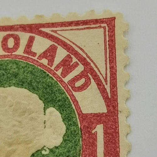 Heligoland 1 Pfennig / farthing mint stamp - SG 10