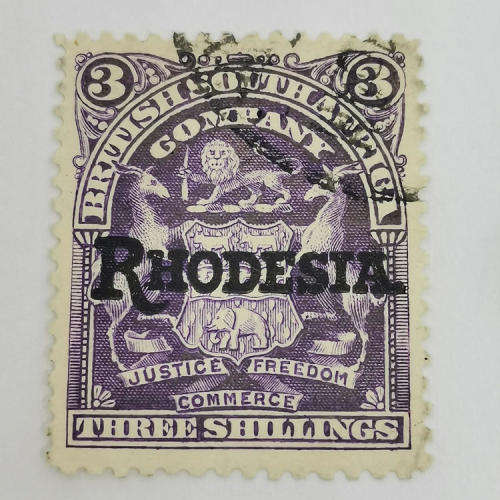Gibbons 109 and 112 - 3 shilling and 10 Shilling British South Africa Company