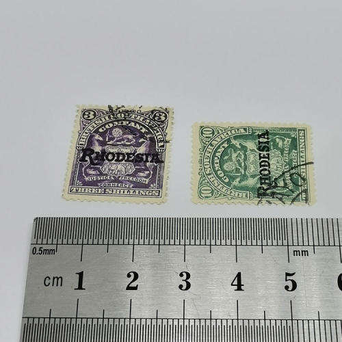 Gibbons 109 and 112 - 3 shilling and 10 Shilling British South Africa Company