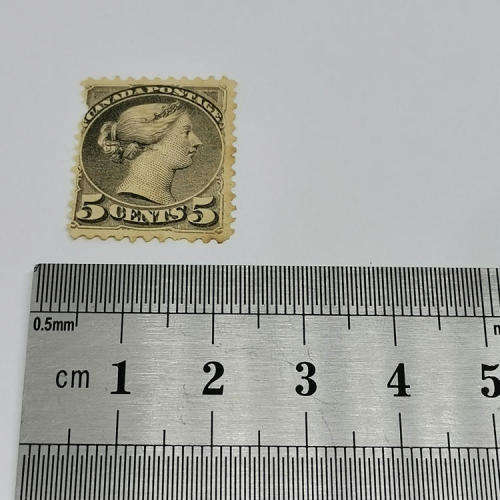 Dominion of Canada 5 cent - SG 106 - slight damage left side - mint - not hinged