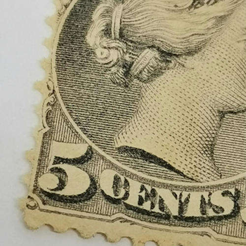 Dominion of Canada 5 cent - SG 106 - slight damage left side - mint - not hinged