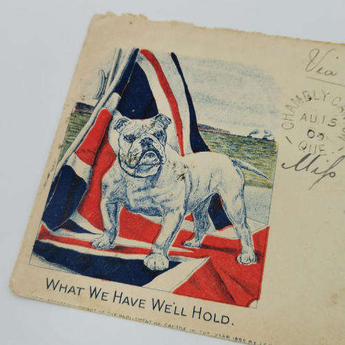 Rare Canadian Boer War Cover from Chambly Canton Quebec 15 August 1900 to Green Point