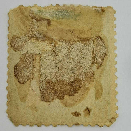 Heligoland 1½ Schilling stamp - SG9 - Lot of old hinge marks