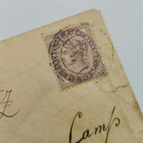 Censored letter to Tin Town Camp, Lady Smith - Boer War - Addressed to a Jewish Boer - some damage