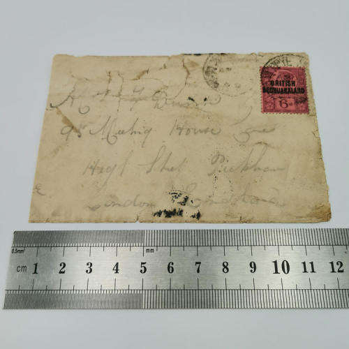 Letter cover from Palapye British Bechuanaland to London England 24 April 1898