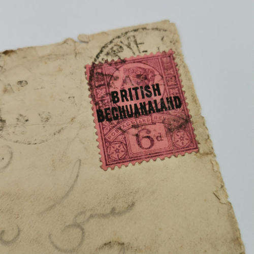 Letter cover from Palapye British Bechuanaland to London England 24 April 1898