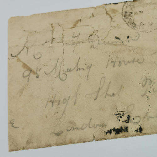 Letter cover from Palapye British Bechuanaland to London England 24 April 1898