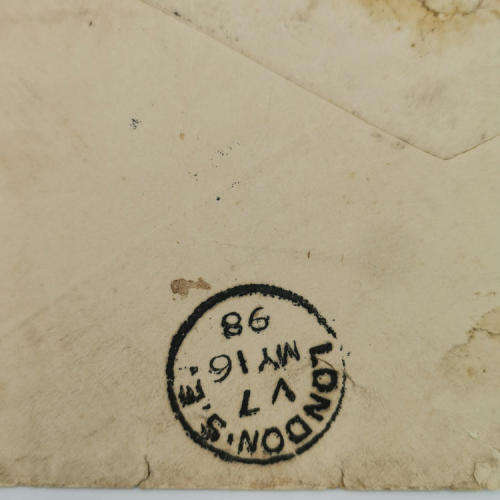 Letter cover from Palapye British Bechuanaland to London England 24 April 1898