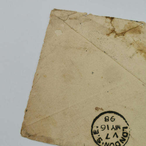 Letter cover from Palapye British Bechuanaland to London England 24 April 1898
