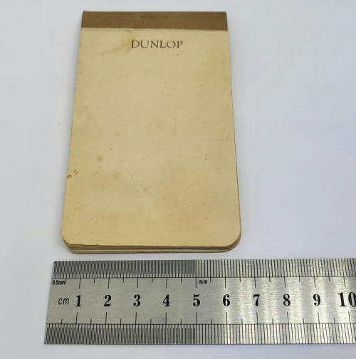 Pair of vintage Dunlop Note Books - Almost never seen