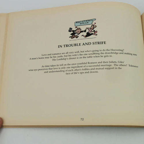 Giles - The Official Annual Collection 1998 cartoon book