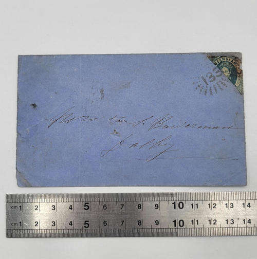 Postal cover from Whroo Australia to Dalby Australia
