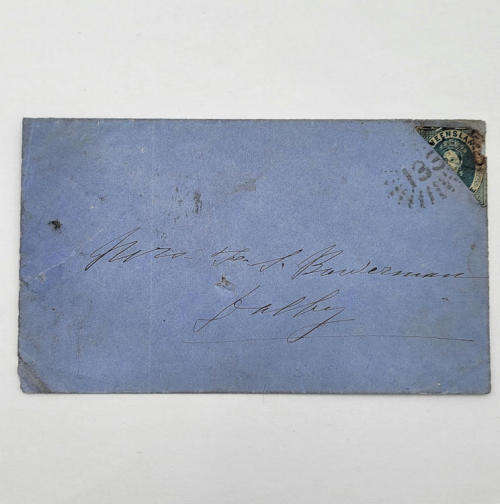 Postal cover from Whroo Australia to Dalby Australia