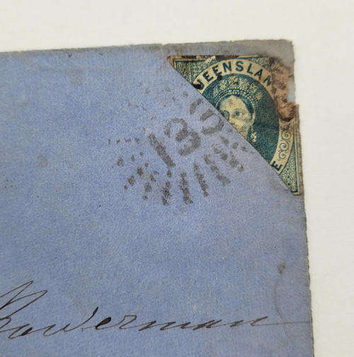 Postal cover from Whroo Australia to Dalby Australia