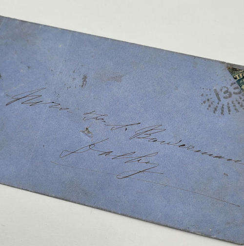 Postal cover from Whroo Australia to Dalby Australia
