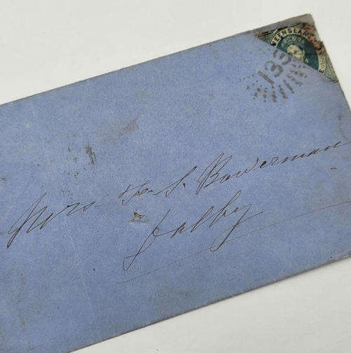 Postal cover from Whroo Australia to Dalby Australia