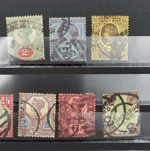SG 71 - SG 79 Jubilee issue