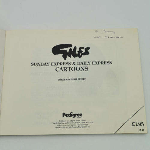 Giles `94 Classics cartoon book