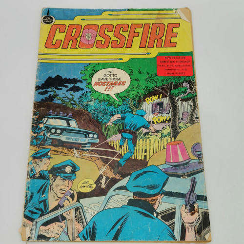 Lot of 3 Christian Comics - Crossfire, The Hiding Place, Prison to Praise - Rarely seen