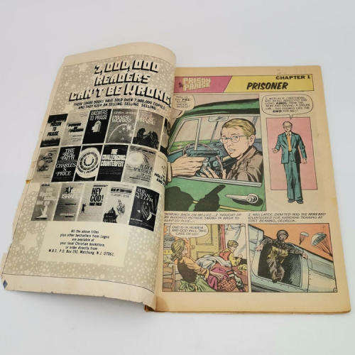 Lot of 3 Christian Comics - Crossfire, The Hiding Place, Prison to Praise - Rarely seen