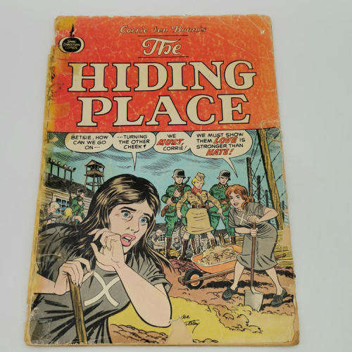 Lot of 3 Christian Comics - Crossfire, The Hiding Place, Prison to Praise - Rarely seen