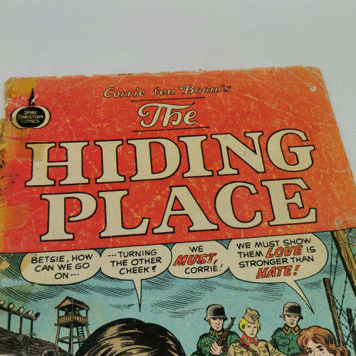 Lot of 3 Christian Comics - Crossfire, The Hiding Place, Prison to Praise - Rarely seen