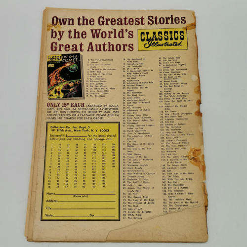 Classics Illustrated May 1967 comics - Uncle Tom`s Cabin No.15 and David Copperfield No.48