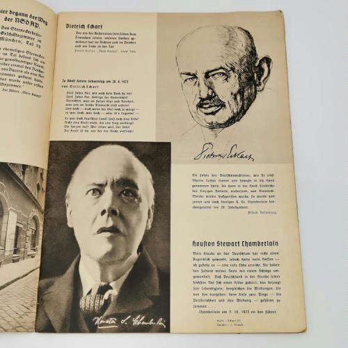 German Nazi publication 1938 - Der Schulungsbrief - very good condition